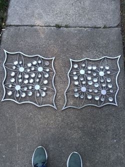 Two piece wall art