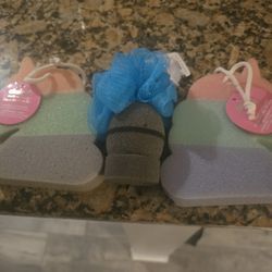 Bath Sponges New 