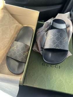 Authentic Gucci Supreme Tiger Slides Size 10