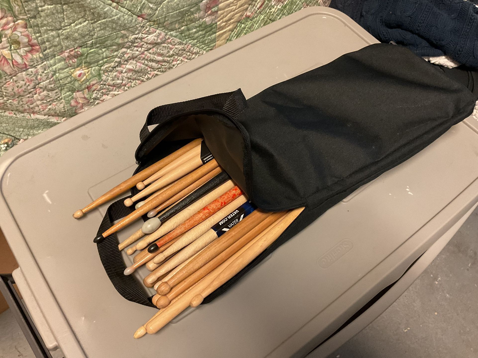Ton of Drumsticks & Stick Bag Pickup @ Kempsville Library Virginia Beach or Bingo City Yorktown