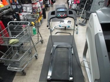 Used Intertek Compact Folding Treadmill ( Read Description )