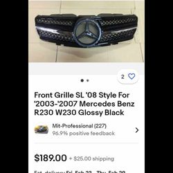 Mercedes Grill 