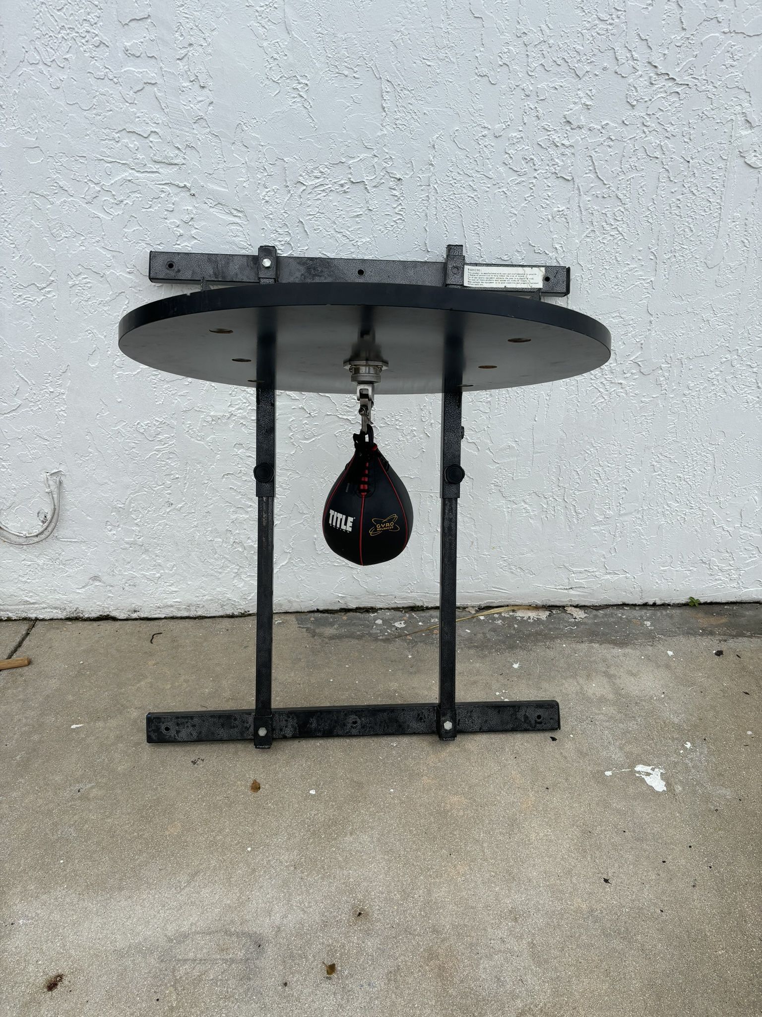 Title Speed Bag Platform Boxing 