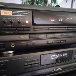 Technics receiver and speakers 🔊