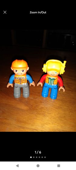 LEGO Duplo Bob the Builder and Leo Figures
