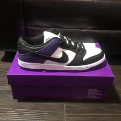 NIKE SB DUNK COURT PURPLE $160