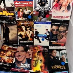 VHS VCR Movie Bundle Lot All For $40
