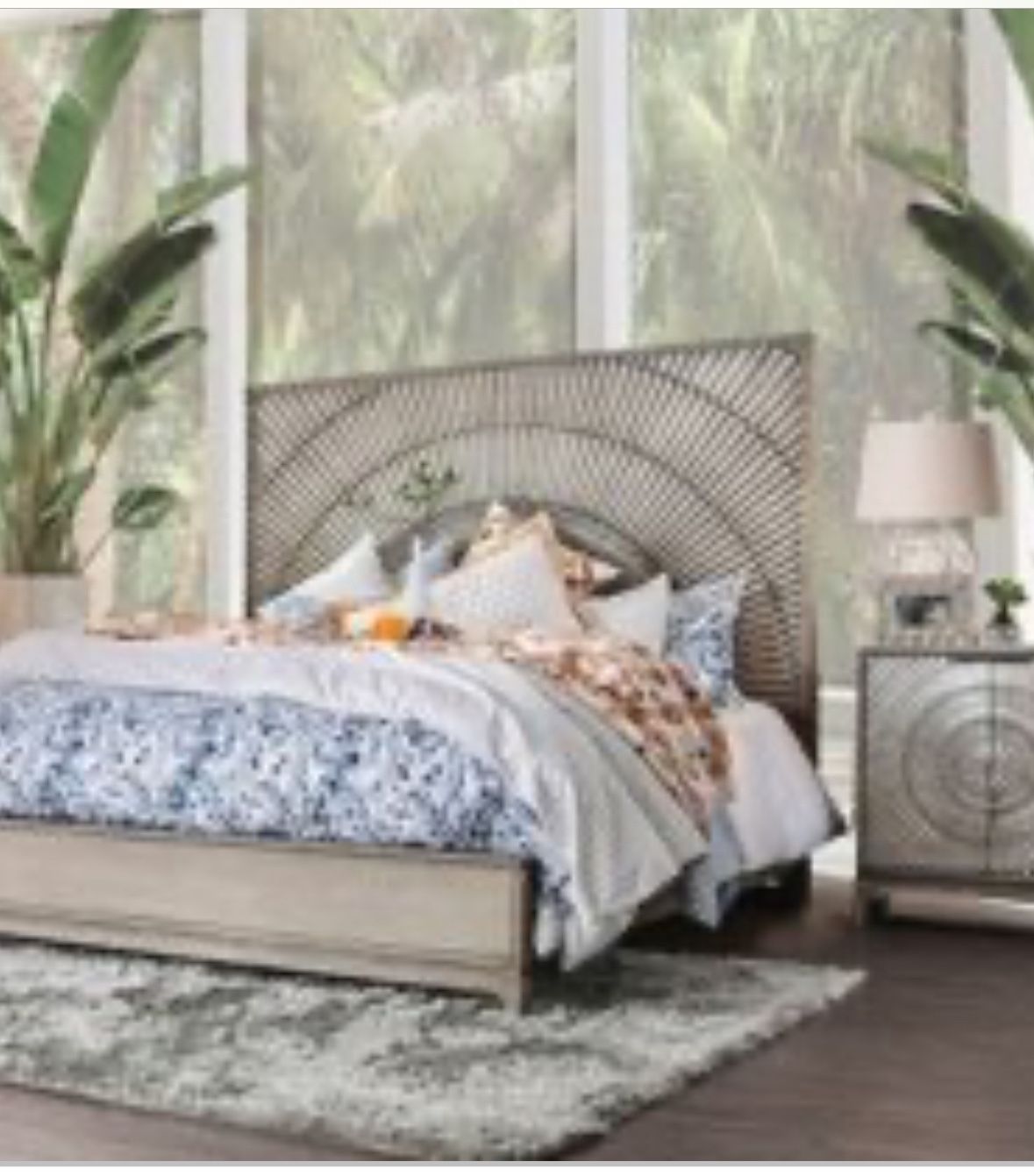 Beautiful Modern Antique Gray & Silver w/Options