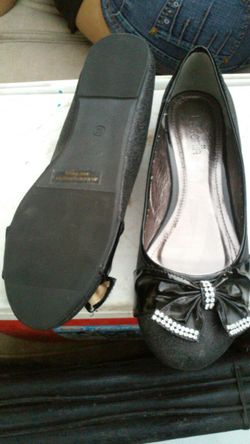 Black flats