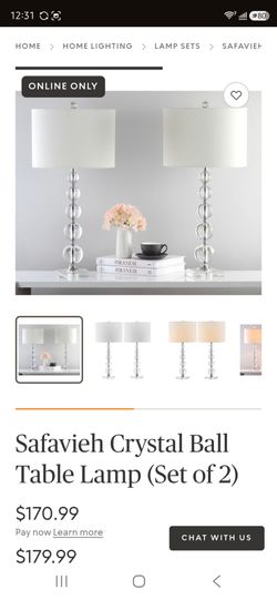Crystal Table lamp