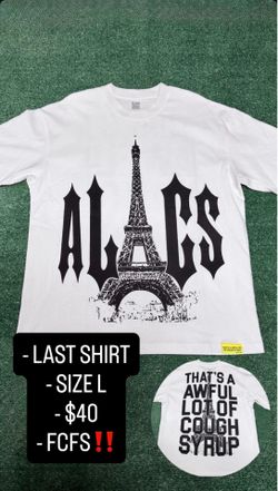 awful lotta cough syrup paris shirt