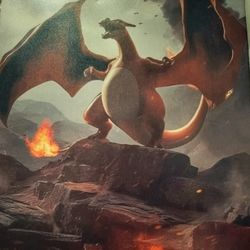 Pokemon Poster - Charizard Sign