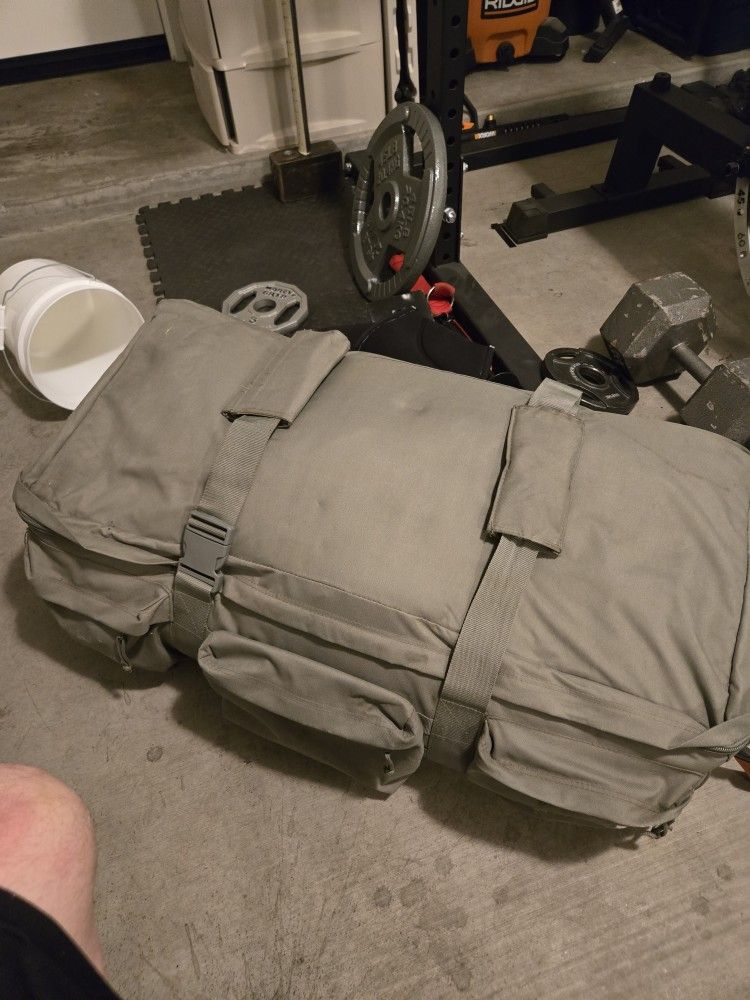 Heavy Duty Roller Duffle Bag For Travel (Army Style)