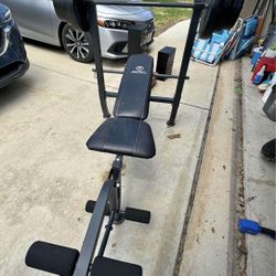 Marcy Weight Bench Set