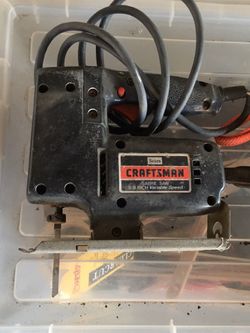 Sears Craftsman Sabre Saw 5/8” variable speed