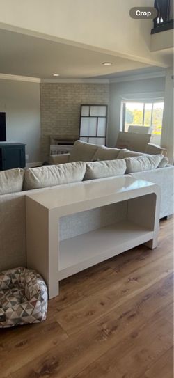 Living Spaces Modern Console / Sofa Table
