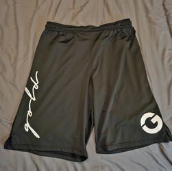 Gold BJJ Jiu Jitsu Shorts - IBJJF Approved No Gi Fight Shorts - Size XL