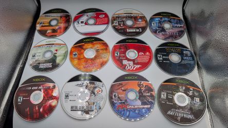 Xbox Original Lot Of 12 A - Trading For 6" & 7" Action Figures
