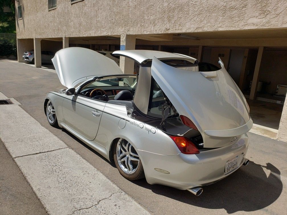 SUPER CLEAN Bagged Lexus SC430, V8, CONVERTIBLE, 92K MILES