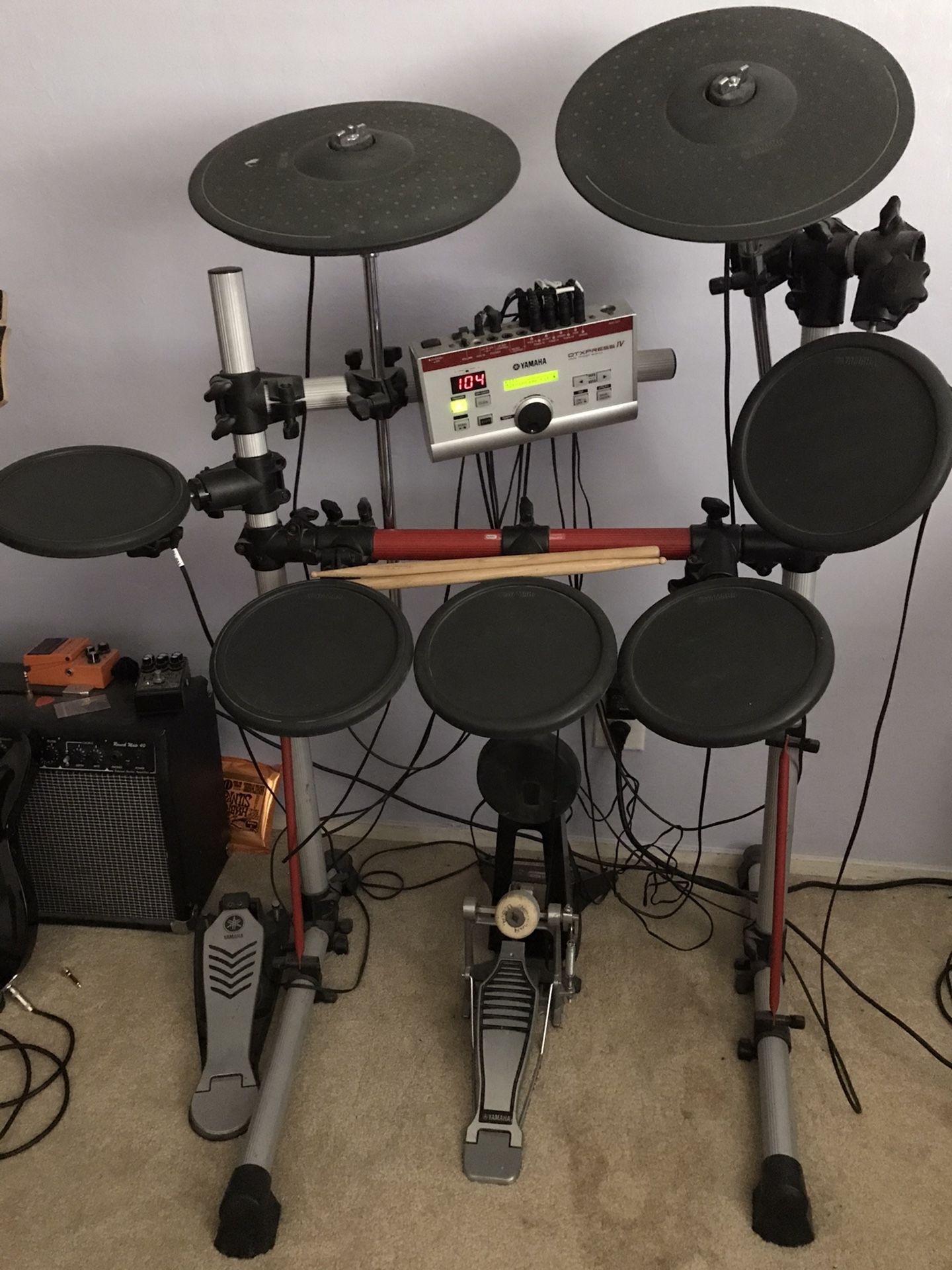 Yamaha 7-piece electric drums