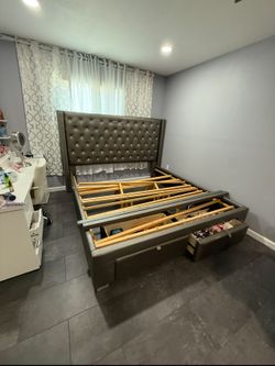 Bed Frame And Drawer