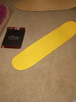 Alva skateboard deck autographed by Tony