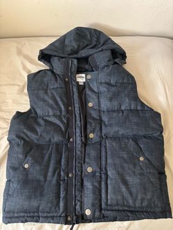 Old Navy Men's marine blue Gilet vest