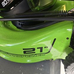 Self Propelled Electric 80v Lawn Mower