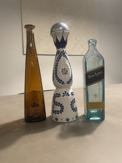 Empty Alcohol Bottles