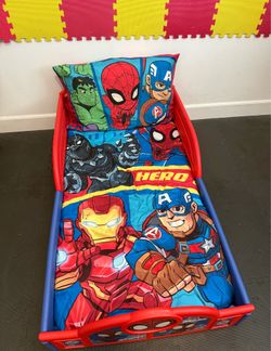 Spider-Man bed with mattress