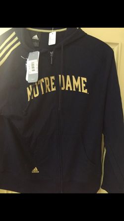 AdidAs women's xl new with tags notre dame hoodie