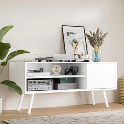 TV Stand for 48 Inch TV - White