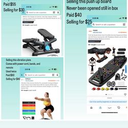 Exercise Equipment For sale 