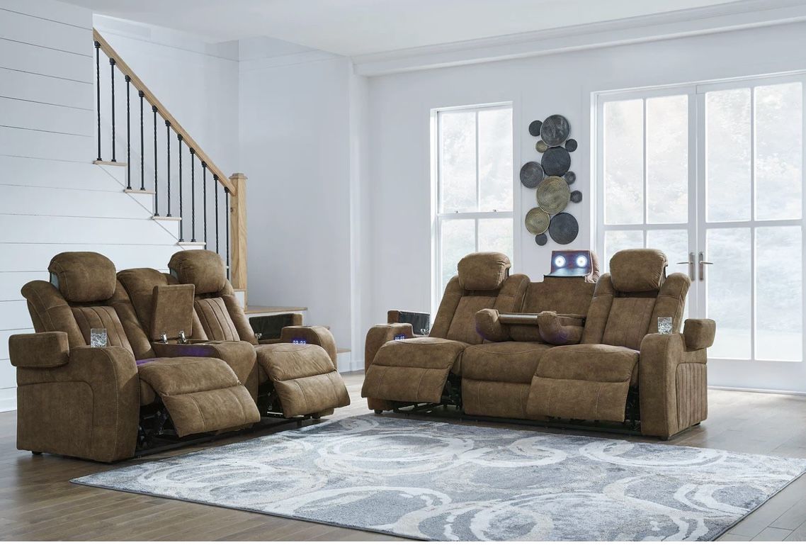 Ashley Signature Power Reclining Living room Set NEW