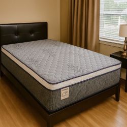 Brand New Queen Size Pillow Top Mattress – 14” Thick for Superior Comfort. Direct from Factory. Also Available: Twin, Full & King. Fast Same-Day Deliv