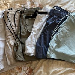 6 Shorts Bundle Pack (Sizes M-L)