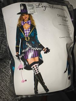 Delightful hatter XL Halloween costume