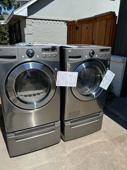 LG TruSteam Stackable Washer and Dryer