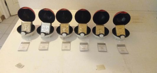 1999 burger king pokemon gold cards with certificates