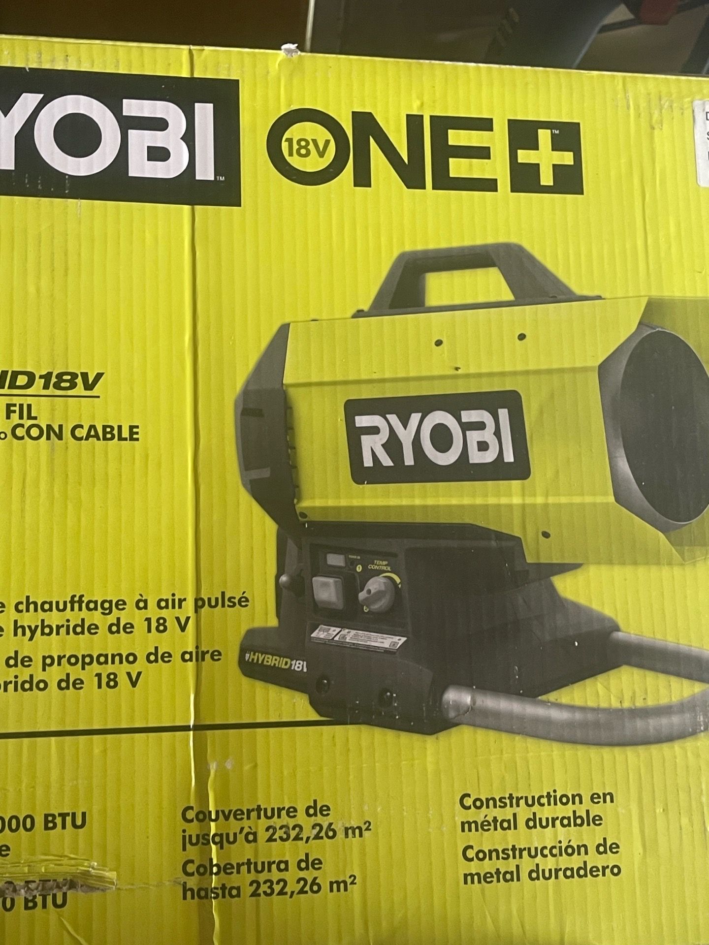 Ryobi heat cannon