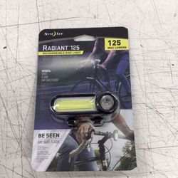 Nite Ize Radiant 125 Rechargeable Bike Light 125 Lumens 💵  💳  💵  Cash And Card Accepted