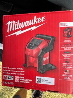 Milwaukee m12 inflator