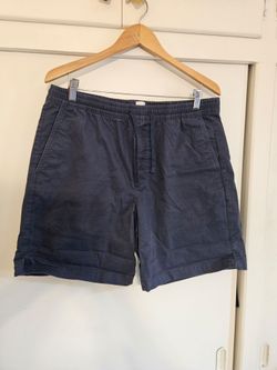 Gap Navy Blue Drawstring Chino Shorts