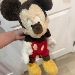 Vintage mickey plushie