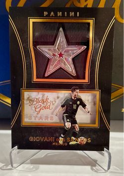 2016-17 Panini Black Gold Giovani Dos Santos Stars Mexico Barcelona Box Included