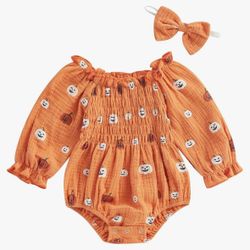Baby Halloween Romper (6-12M)