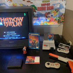 Shadow of the Ninja for the original Nintendo Nes console 