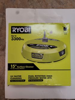 Ryobi Surface Cleaner for Gas Pressure Washers up to 3300 psi