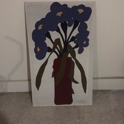 Blue Iris By Howard Smith Art Wall Decor 