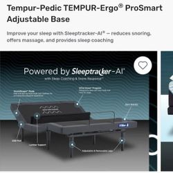 2 Tempur-pedic Twin XL Adjustable Base